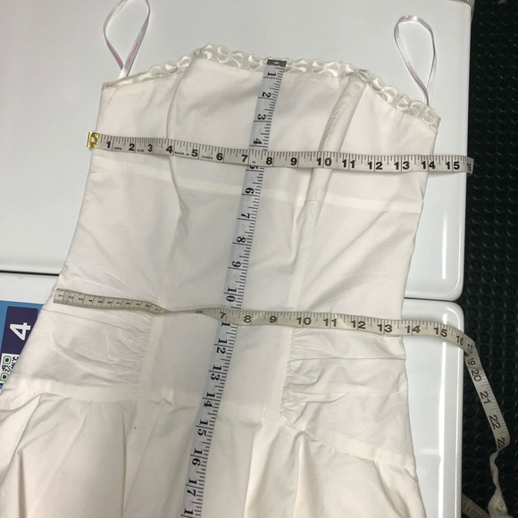 Betsey Johnson Bustier Y2K Cotton Strapless Dress - Picture 7 of 13